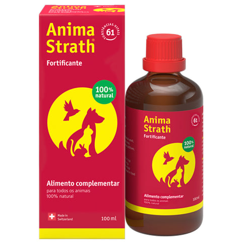 ANIMA STRATH 100ml | SUPLEMENTO ALIMENTICIO PARA PERROS, GATOS, AVES Y CONEJOS