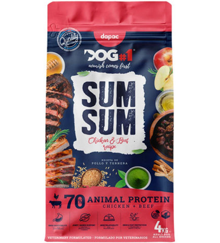 DOG#1 SUMSUM ADULTO CHICKEN&BEFF(POLLO&TERNERA) 3,5KG