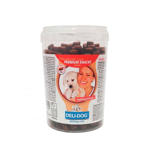 SNACKS PREMIUM DELI-DOG POLLO 300GR